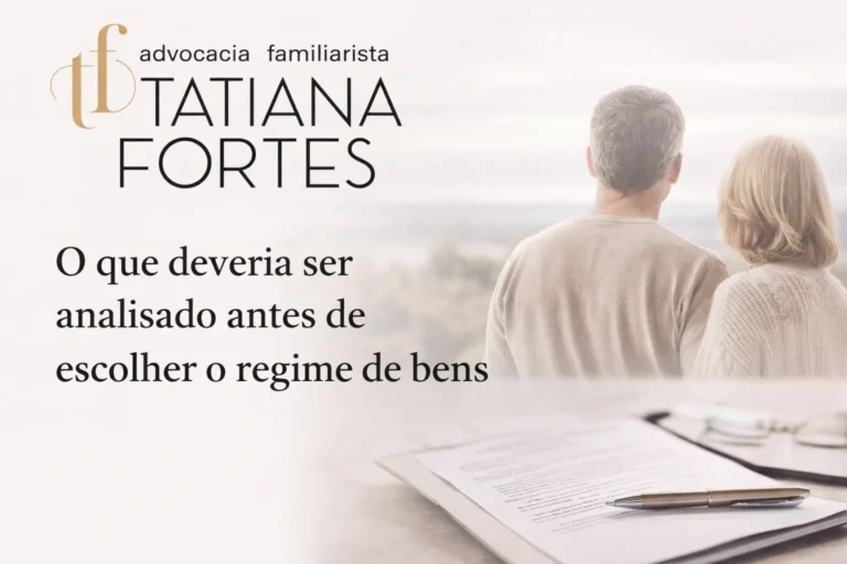 O que deveria ser analisado antes de escolher o regime de bens
