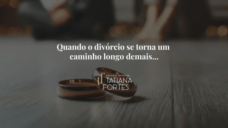 Quando o divórcio se torna um caminho longo demais